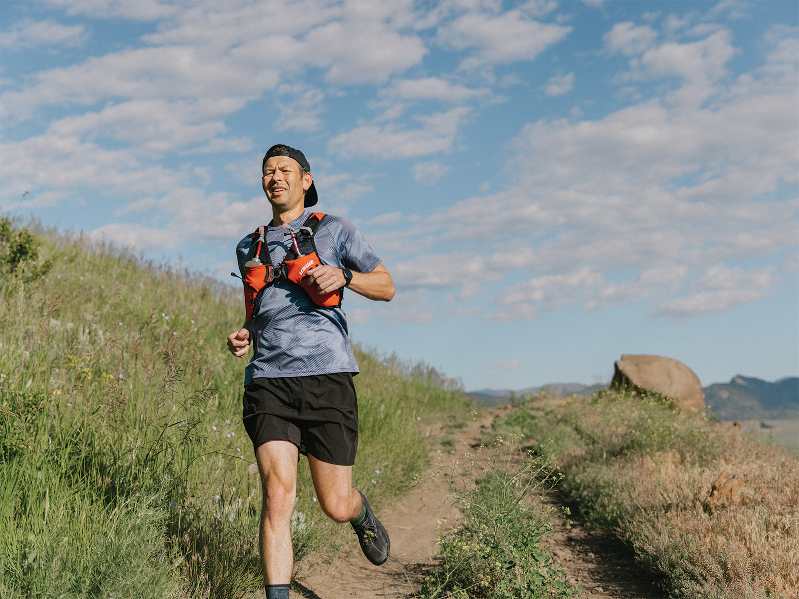 Spencer Campbell racing in Granby