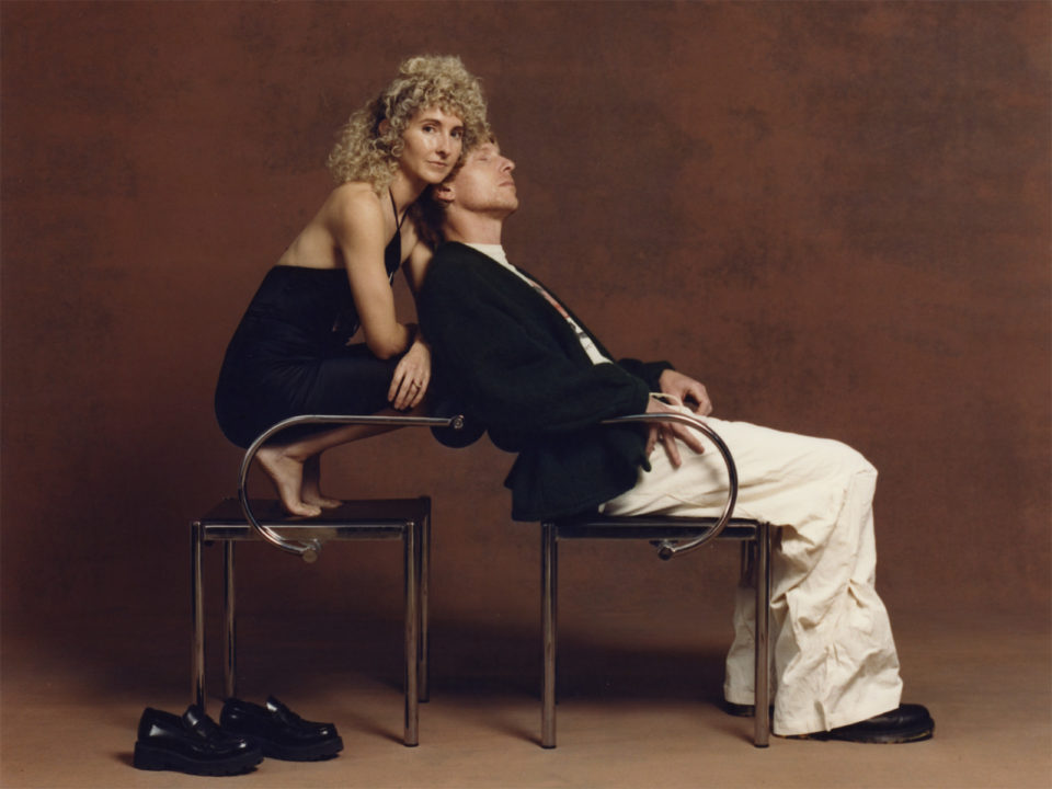 Alaina Moore and Patrick Riley of band Tennis