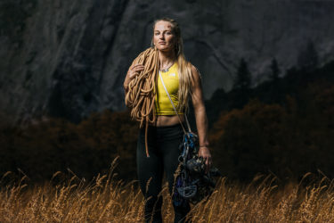 Emily Harrington in Yosemite