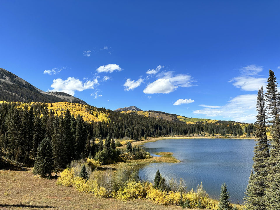 Lost Lake Slough on the Three Lake Loop near Kebler Pass