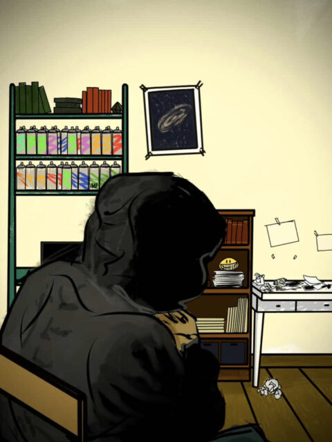 An illustration of artist Gora