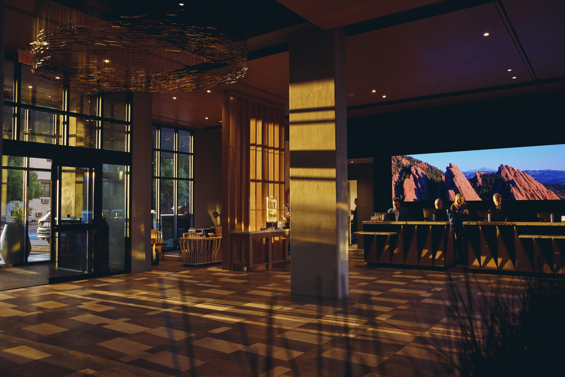 Lobby at Limelight Boulder