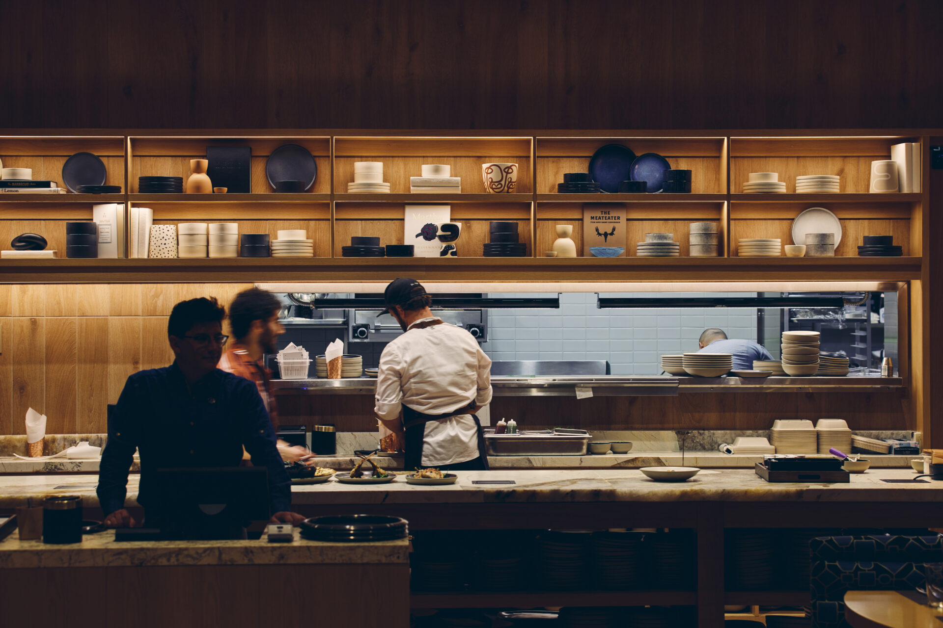 A chef at Ajax Tavern in Limelight Boulder