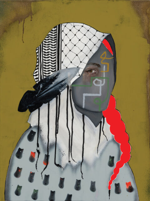 “G is for Genocide,” 2024, by Danielle SeeWalker