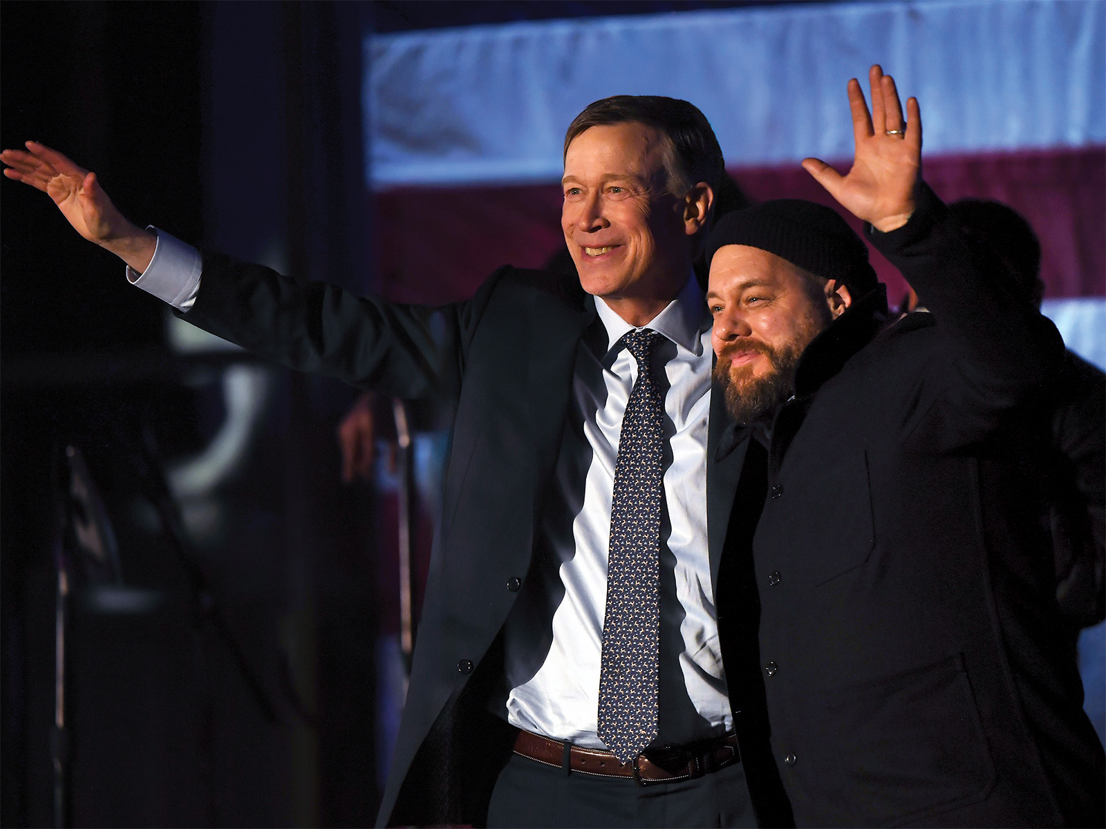 John Hickenlooper and Nathaniel Rateliff
