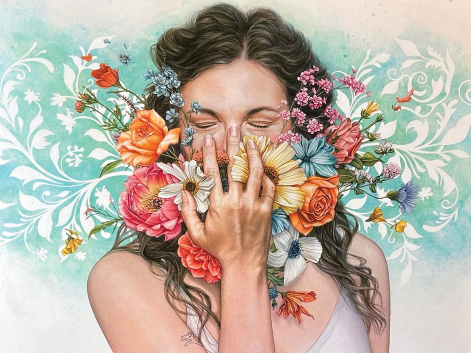 Mark Penner-Howell’s “Smash,” available at Walker Fine Art