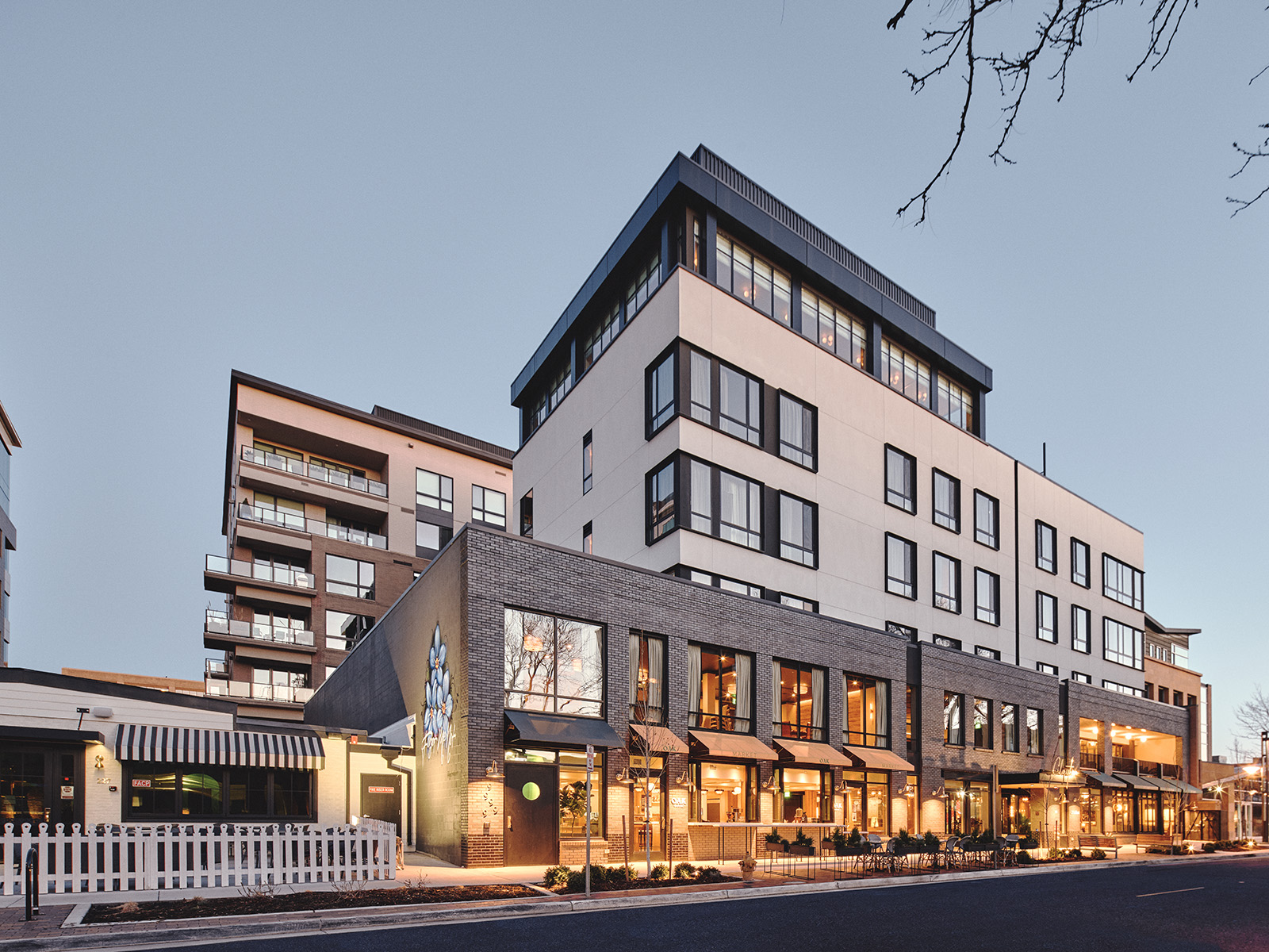 Facade of the Clayton Hotel