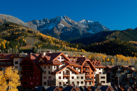 Exterior of Madeline Hotel & Residences in Telluride, Colorado