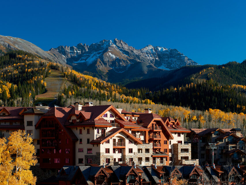 Exterior of Madeline Hotel & Residences in Telluride, Colorado