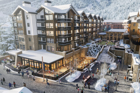 A rendering of Kindred Resort at Keystone