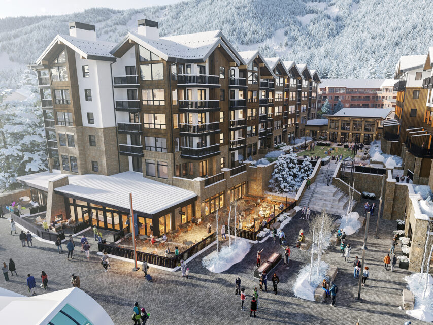 A rendering of Kindred Resort at Keystone