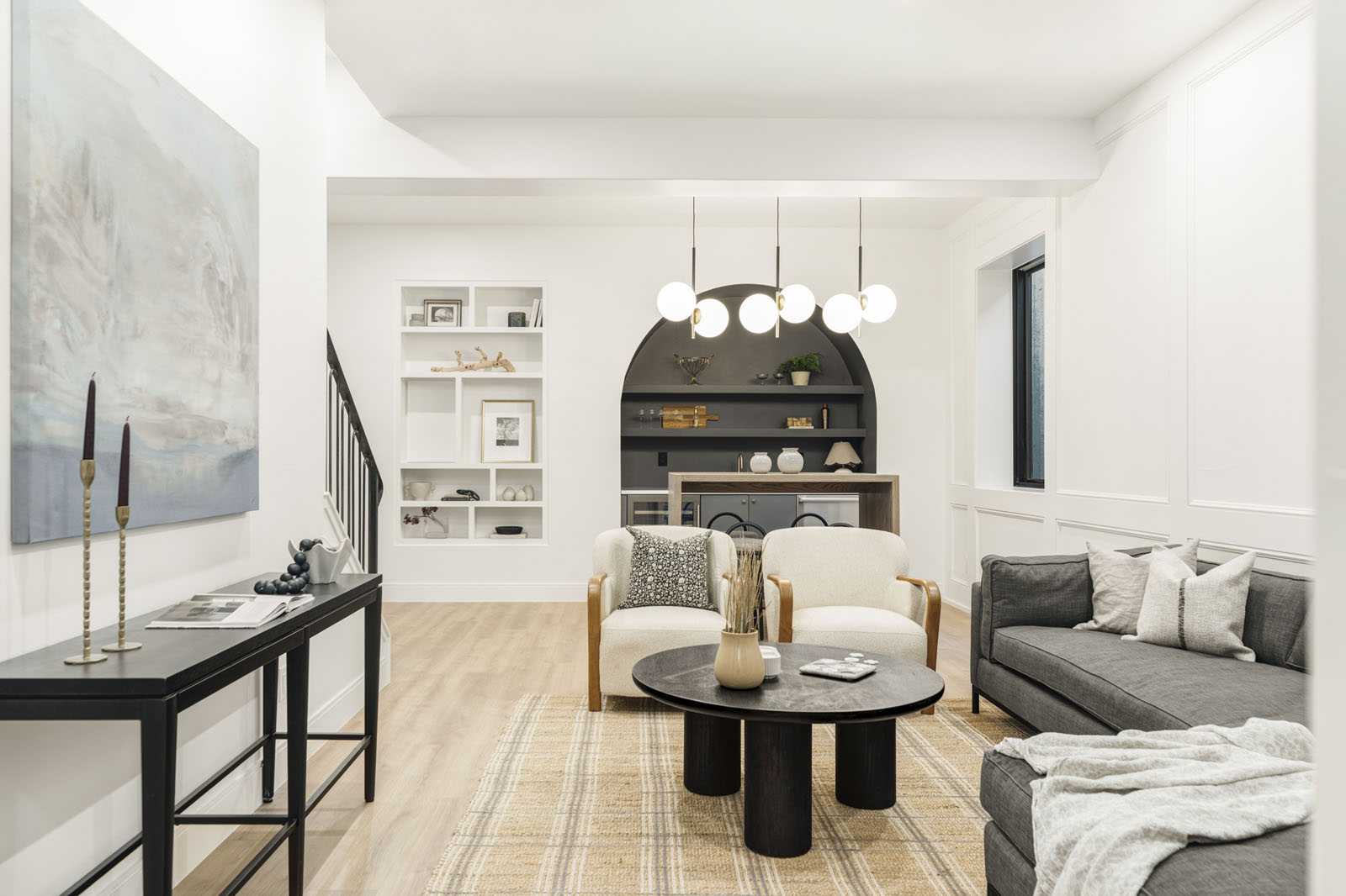 Fully furnished basement