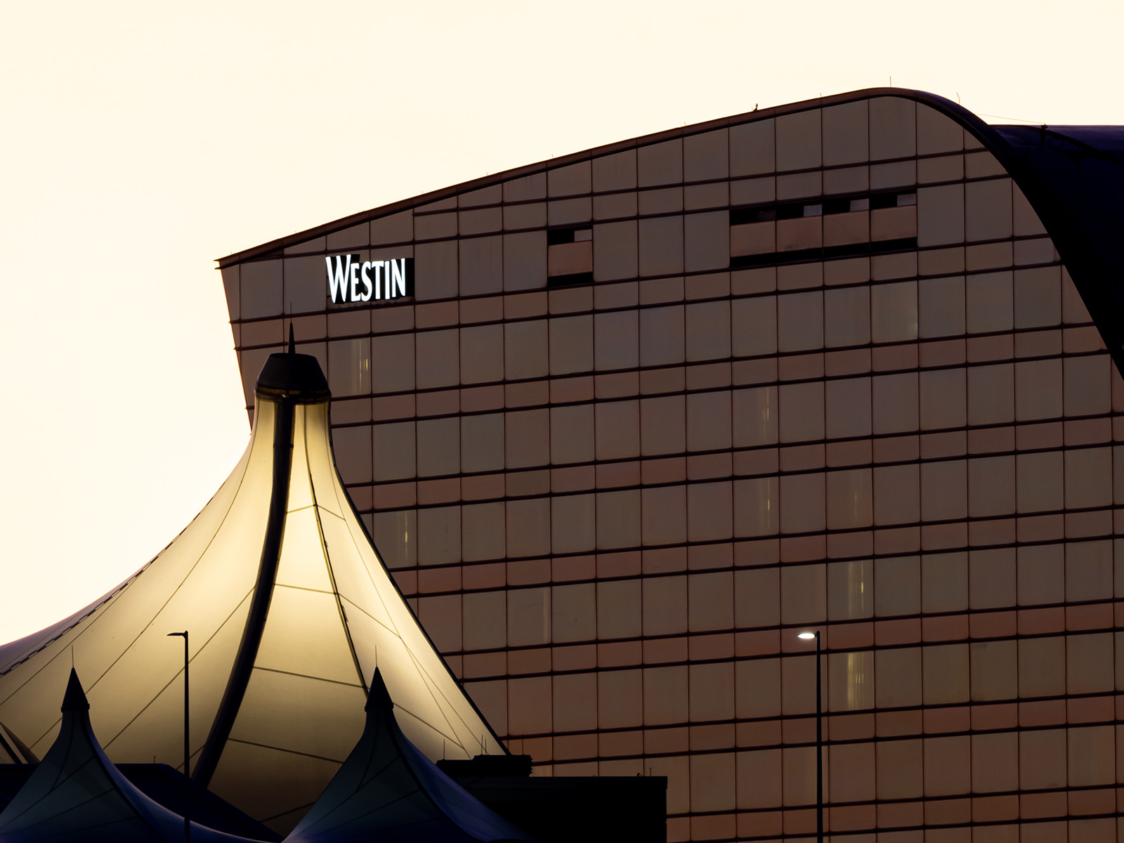The Westin at sunrise