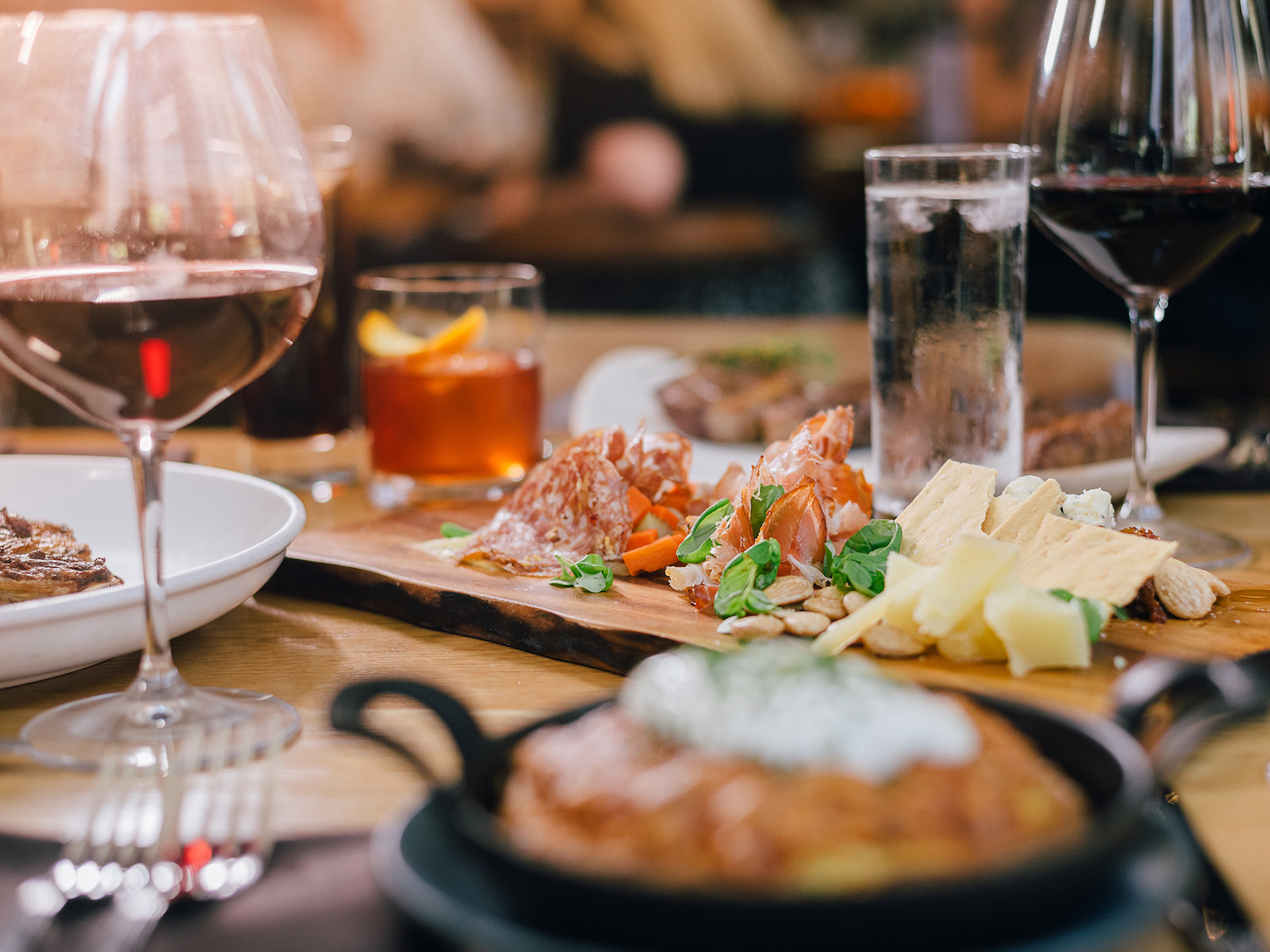 Christmas Eve dinner at Urban Farmer