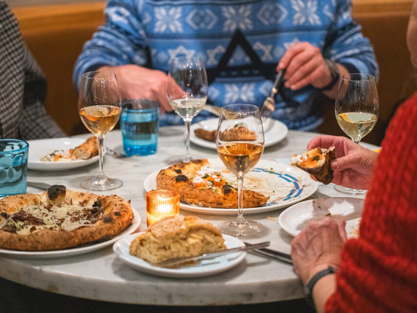 Hanukkah at Pizzeria Bubbie's