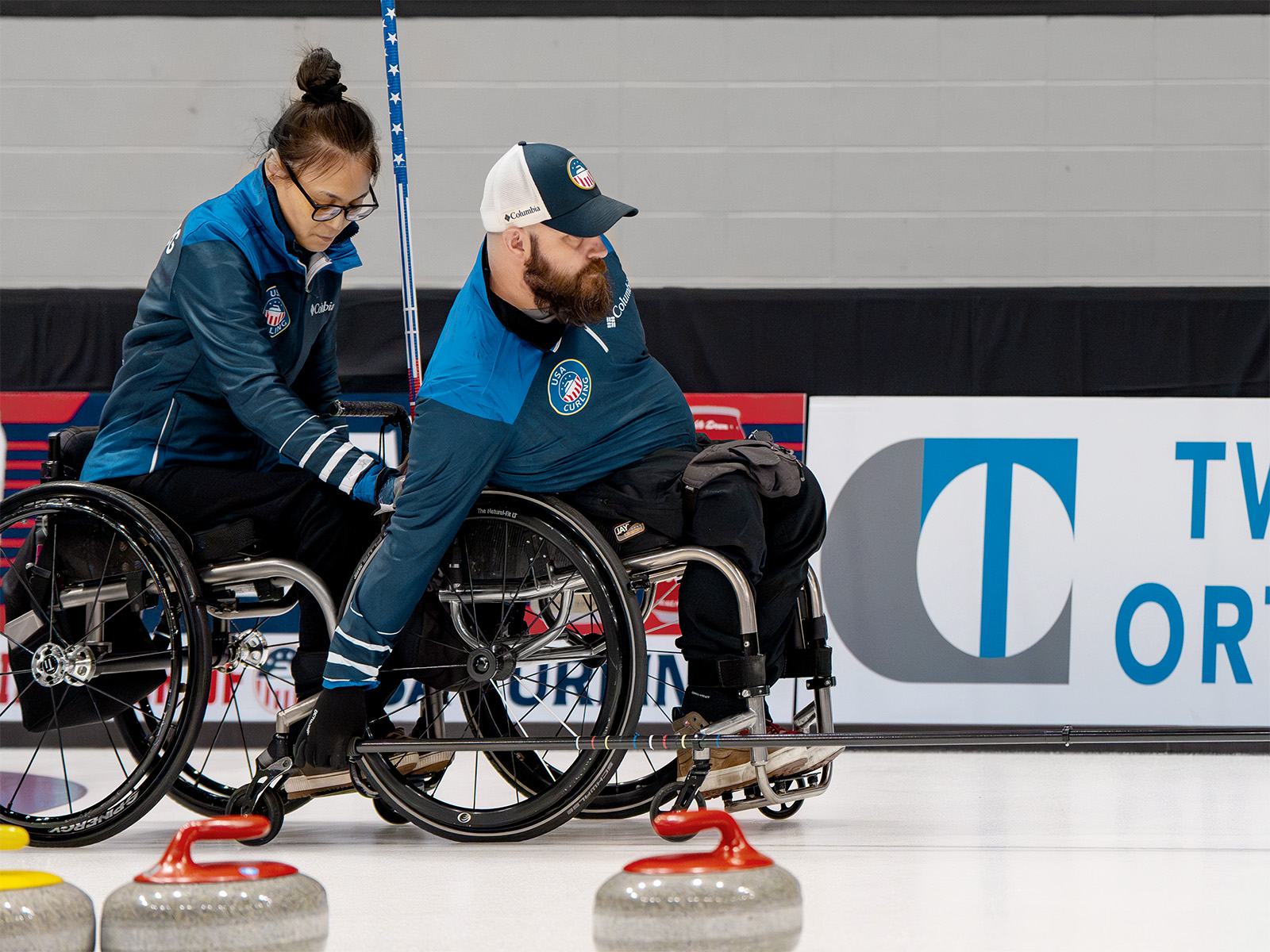 Dan Rose wheelchair curling
