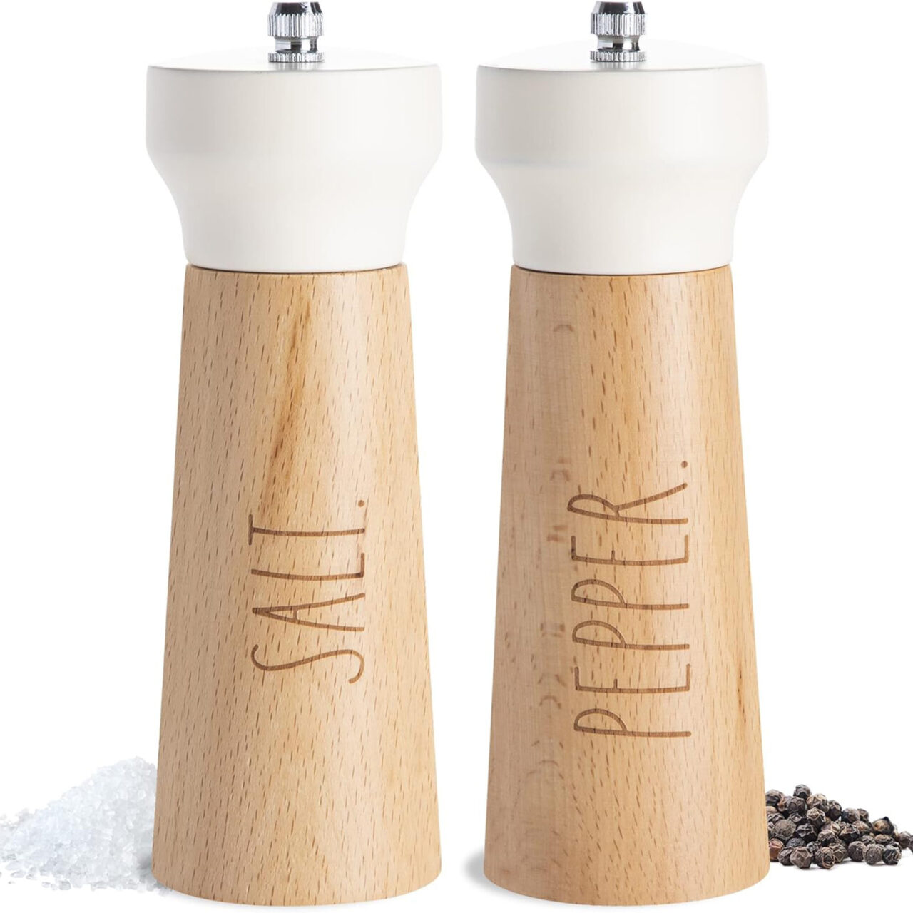 Salt and pepper grinders