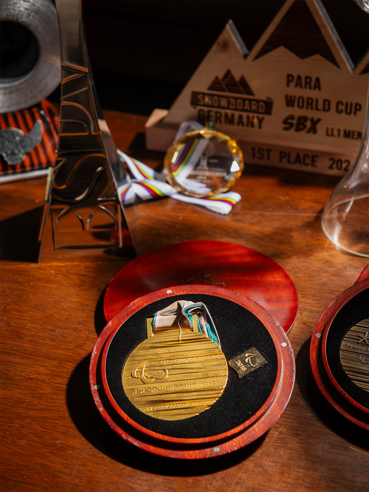 Paralympic medals from 2018