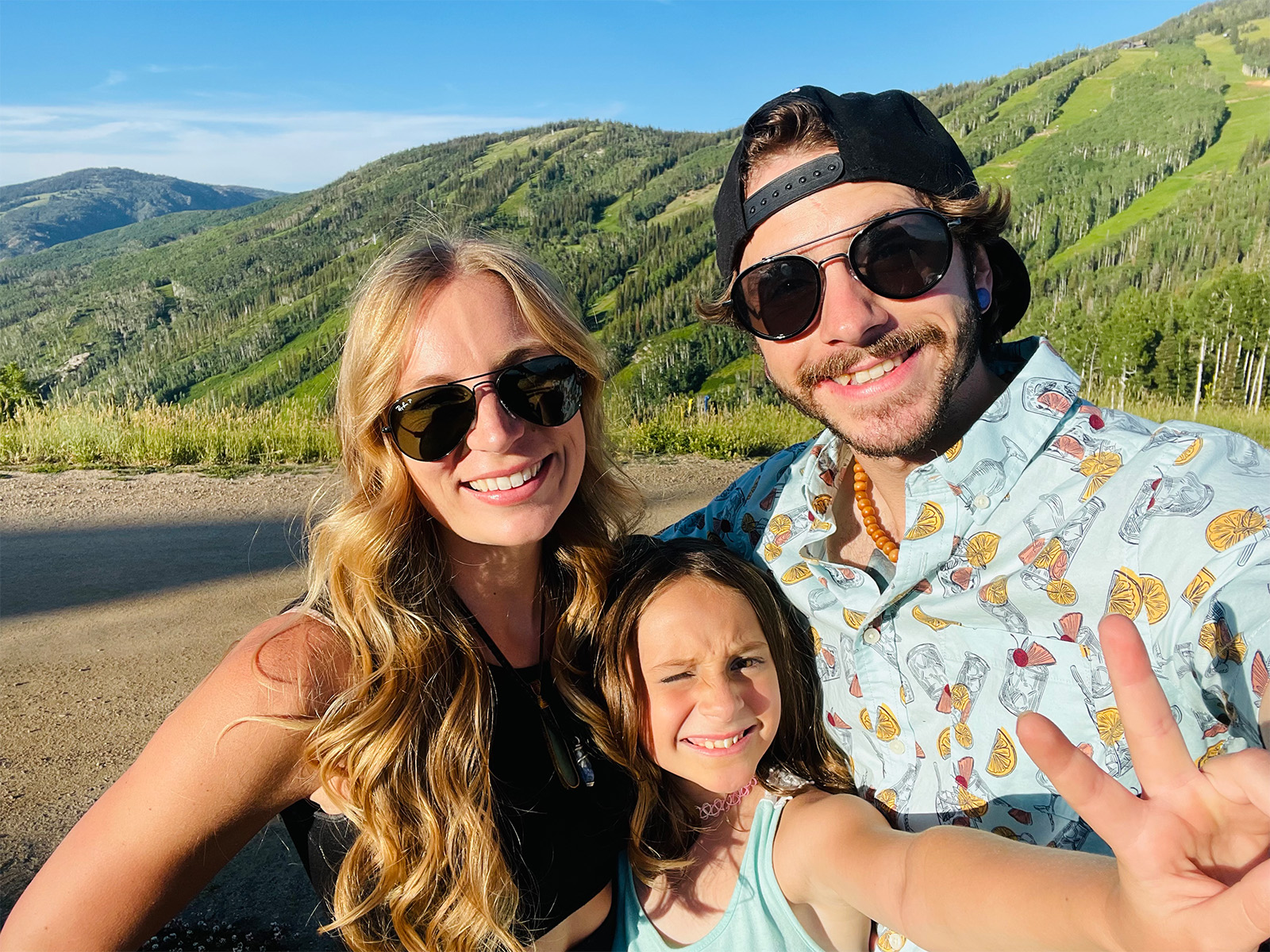 Kate Campbell, Skylar Elliott, and Noah Elliott