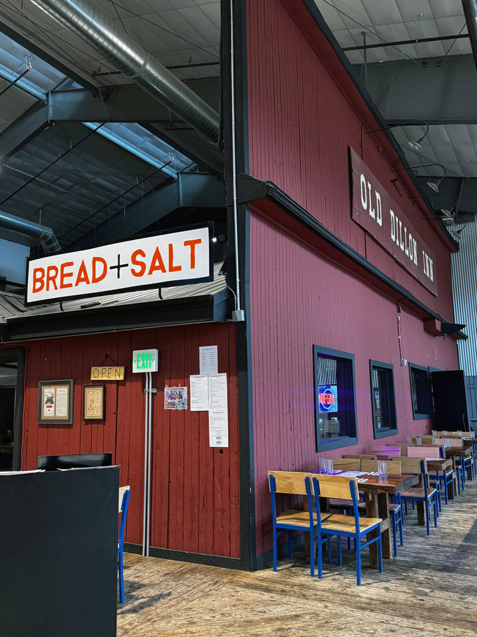 Bread+Salt sign at Old Dillon Inn