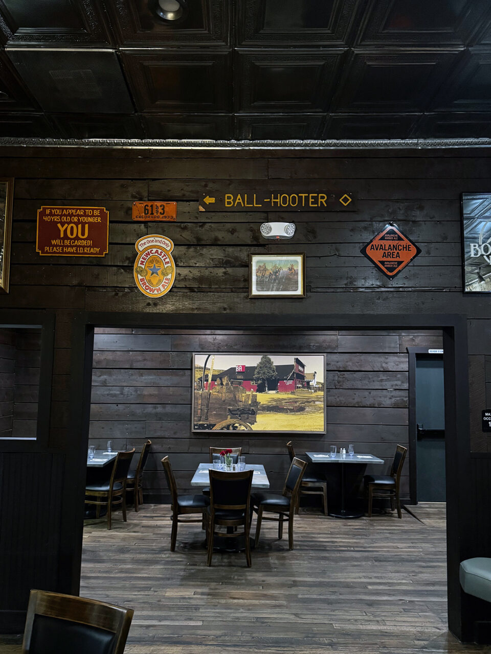 Old signage at Old DIllon Inn