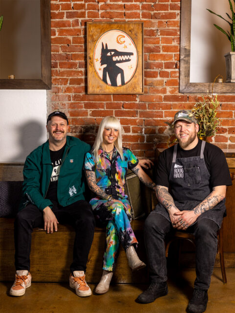 McLain Hedges, Mary Allison Wright, and JohnDavid Wright of Rougarou Denver