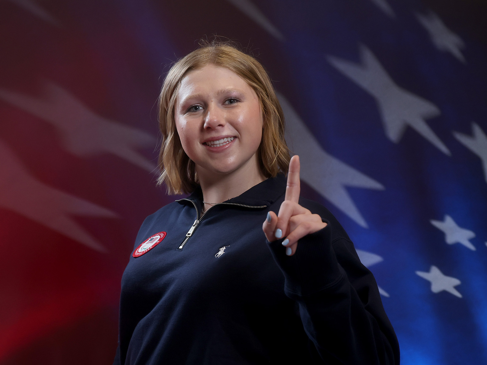 Audrey Crowley poses for a portrait during the Team USA Media Summit