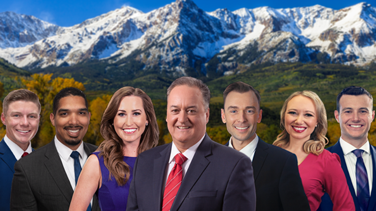 Weather news reporters from KDVR.