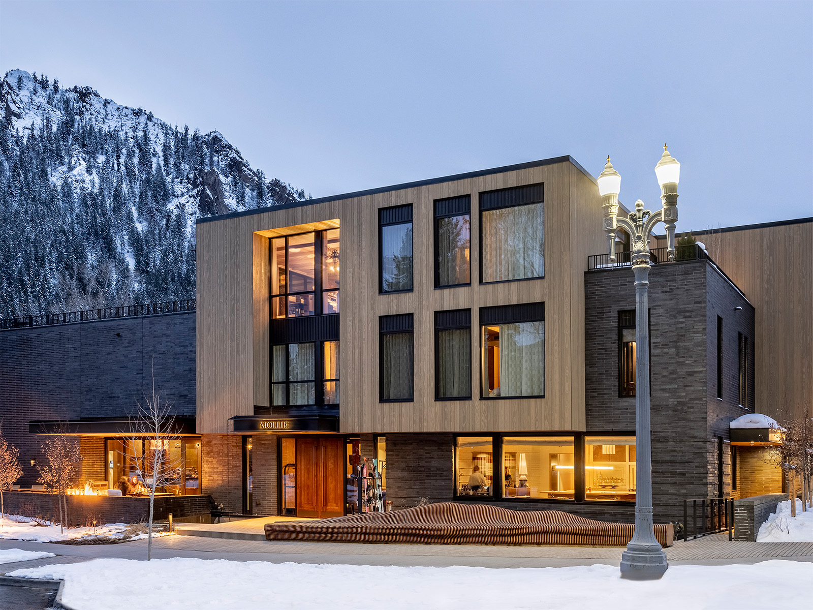 Facade of Mollie Aspen