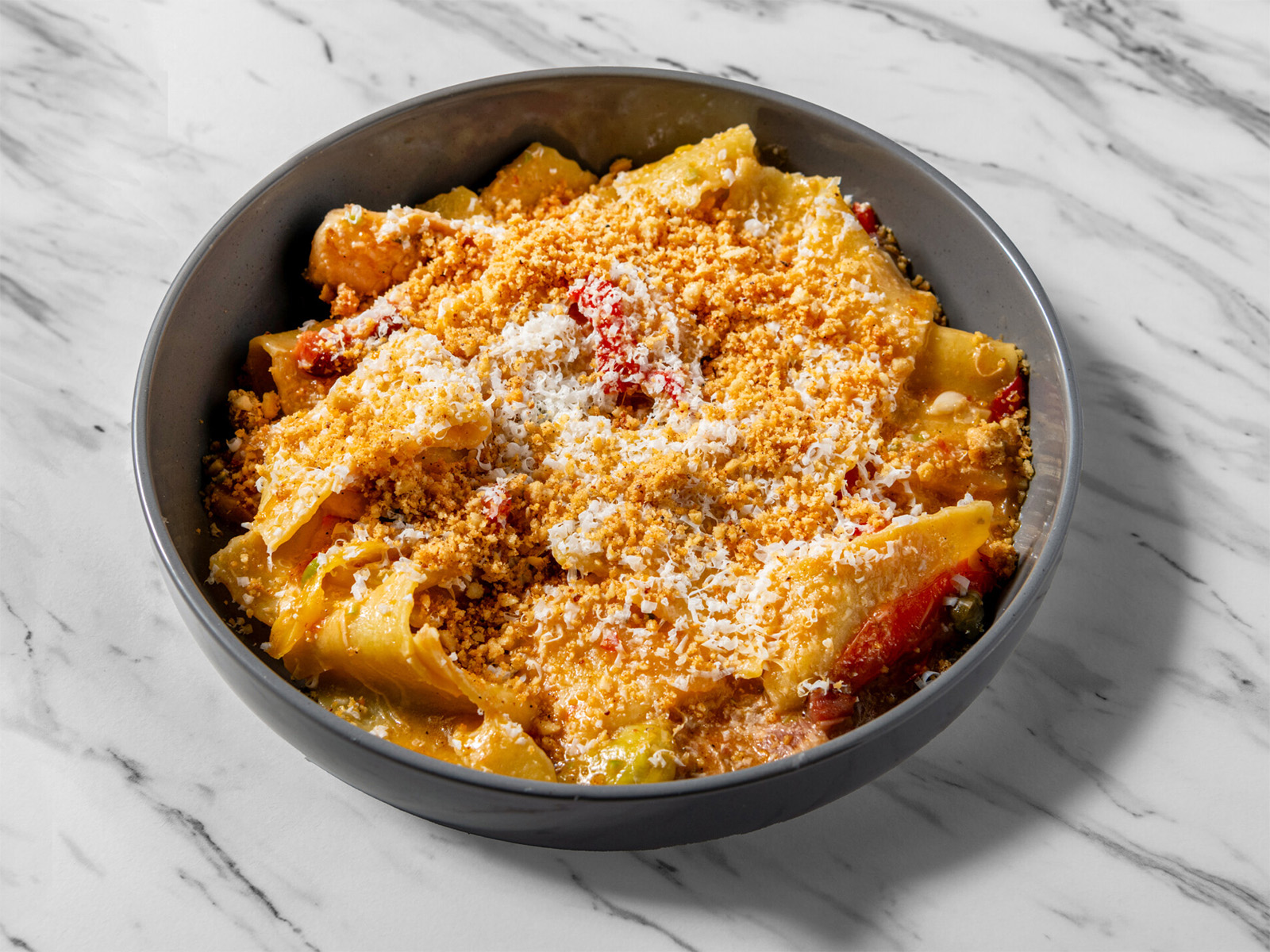 The pappardelle at Johnny Bechamel’s