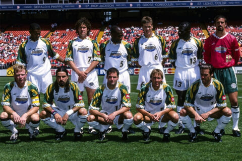 An old team photo of the Colorado Rapids