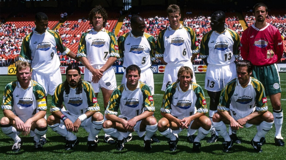 An old team photo of the Colorado Rapids