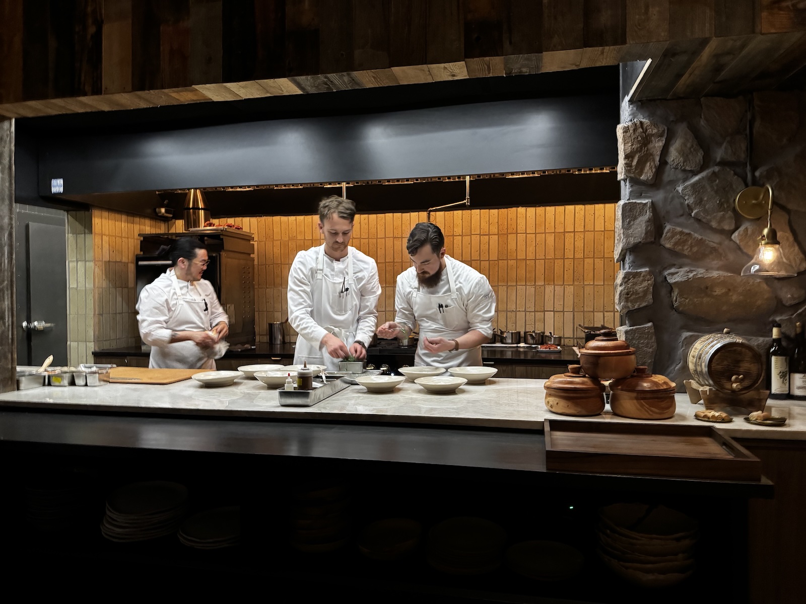 The chef’s counter at Milpero