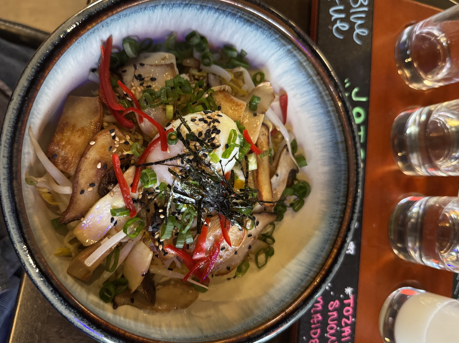 Odd Rabbit’s mushroom sesame noodles