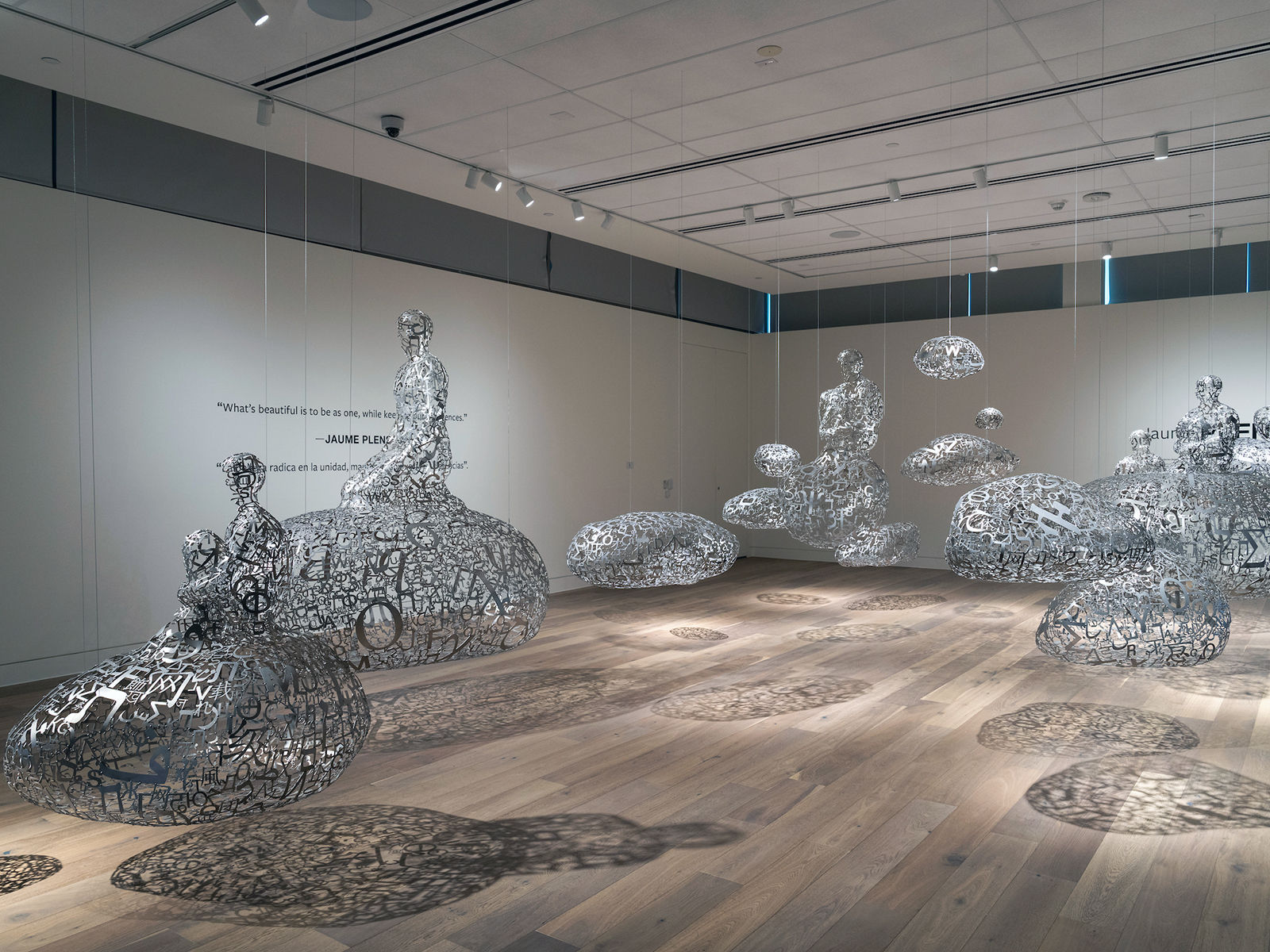 A gallery of within “Jaume Plensa: A New Humanism,” on display at the Denver Botanic Gardens