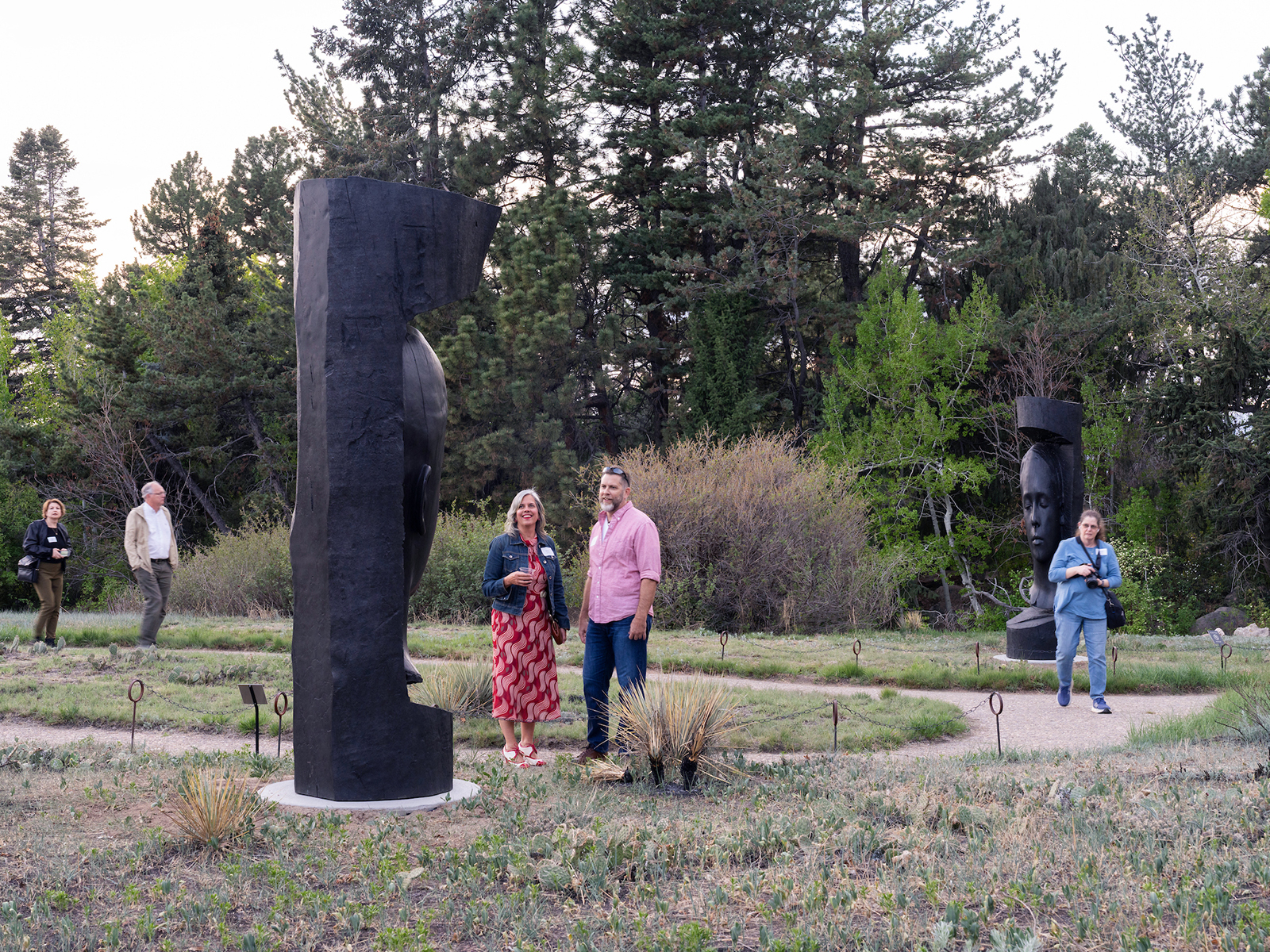 People on the Garden to Gallery Tour