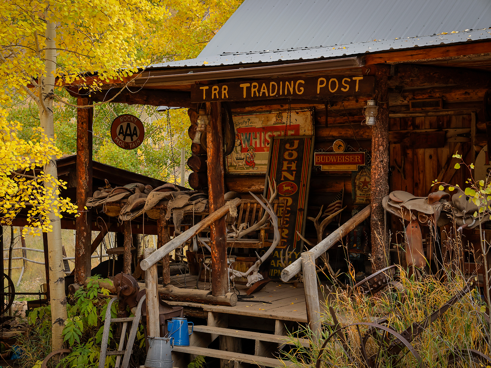 Facade of the Trading Post