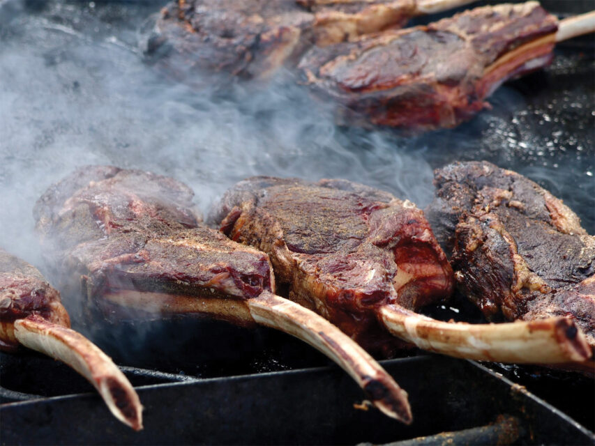 Meat grilling