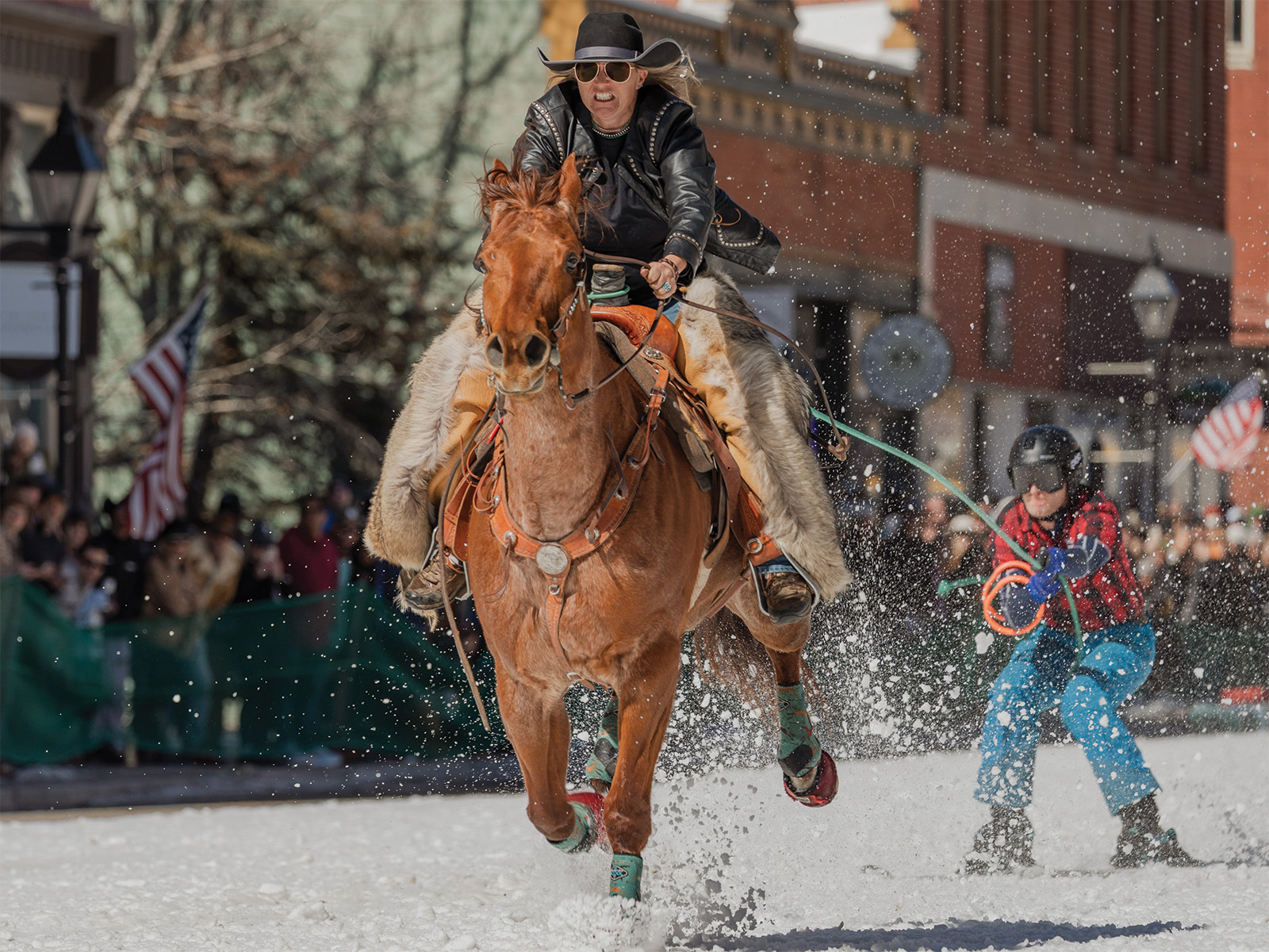 Skijoring
