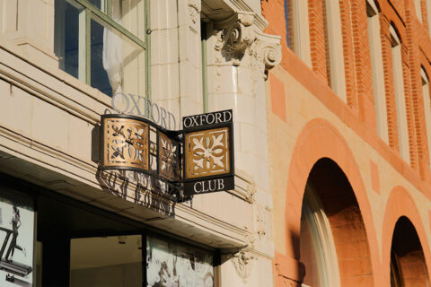 The facade of the Oxford Club Spa