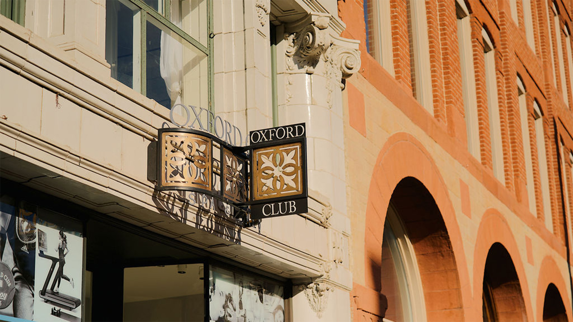 The facade of the Oxford Club Spa