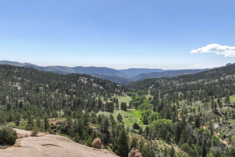 sprawling, rolling stretch of land in the foothills of Colorado