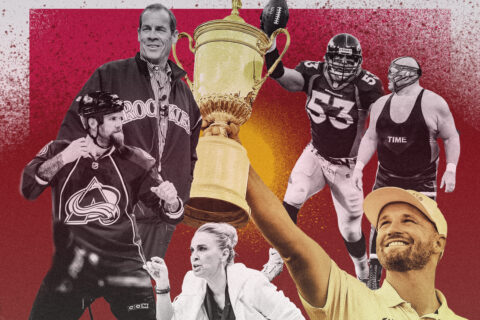 Bill Romanowski, Scott Parker, Becky Hammon, Big Van Vader, Dick Monfort, and Wyndham Clark