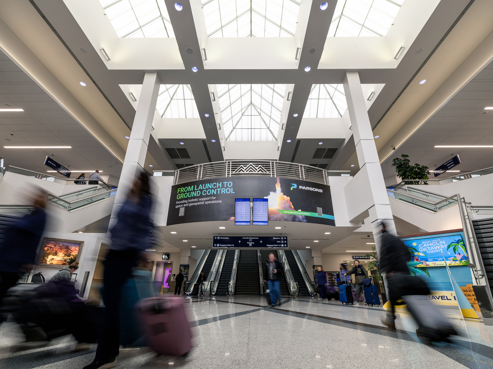 Main entrance of the Colorado Springs Airport