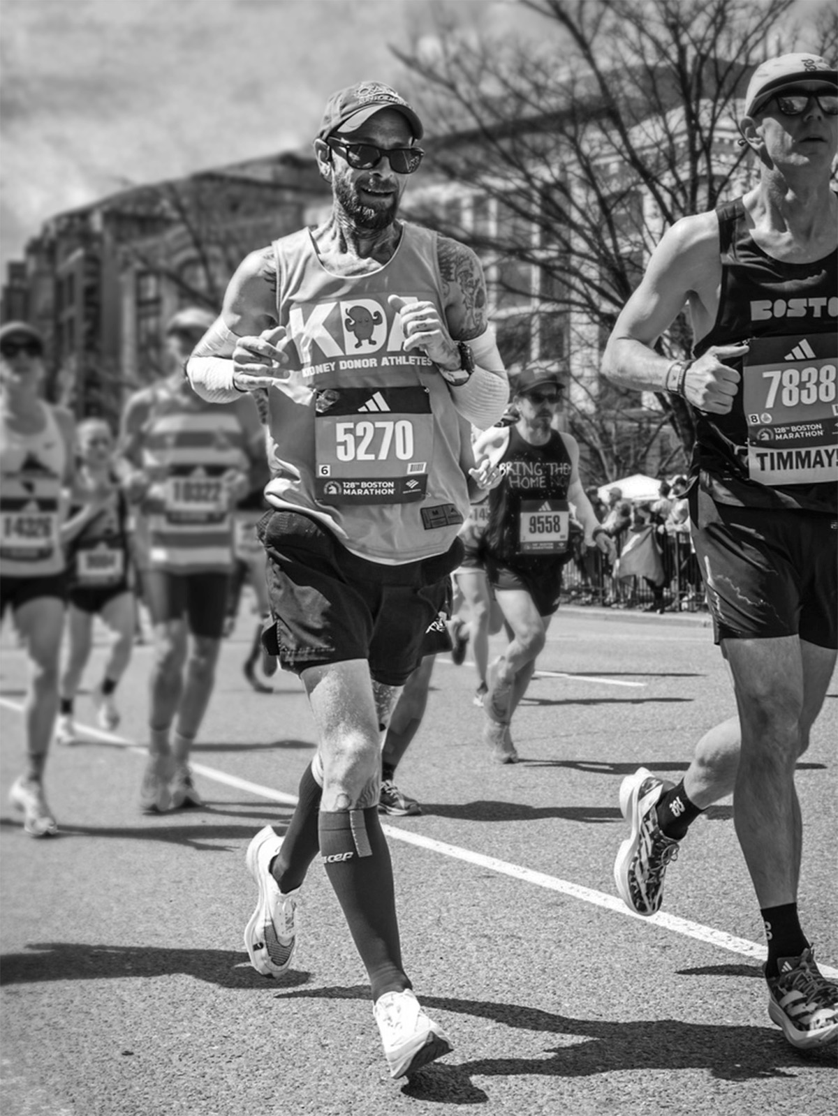 Mike Culley, 50, ran the Boston Marathon 32 days after donating his kidney.